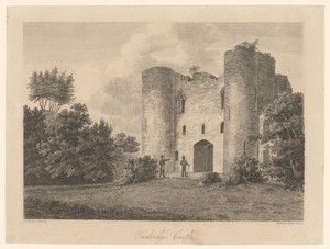 Gezicht op Tonbridge Castle