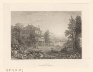 Gezicht op Villa Diodati