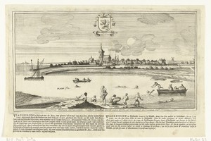 Gezicht op Vlaardingen