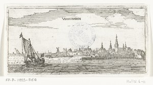 Gezicht op Vlissingen