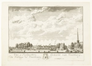 Gezicht op Voorburg