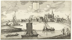 Gezicht op Weesp