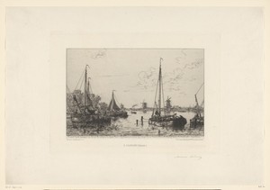 Gezicht op Zaandam
