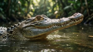 Gharial Close-Up