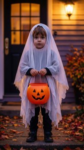 Ghost Child at Doorstep
