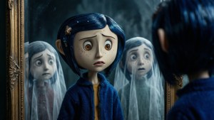 Ghost Children Behind Mirror