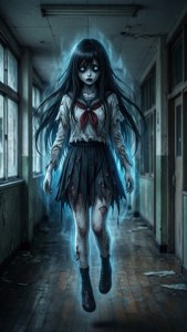 Ghost Girl Hallway