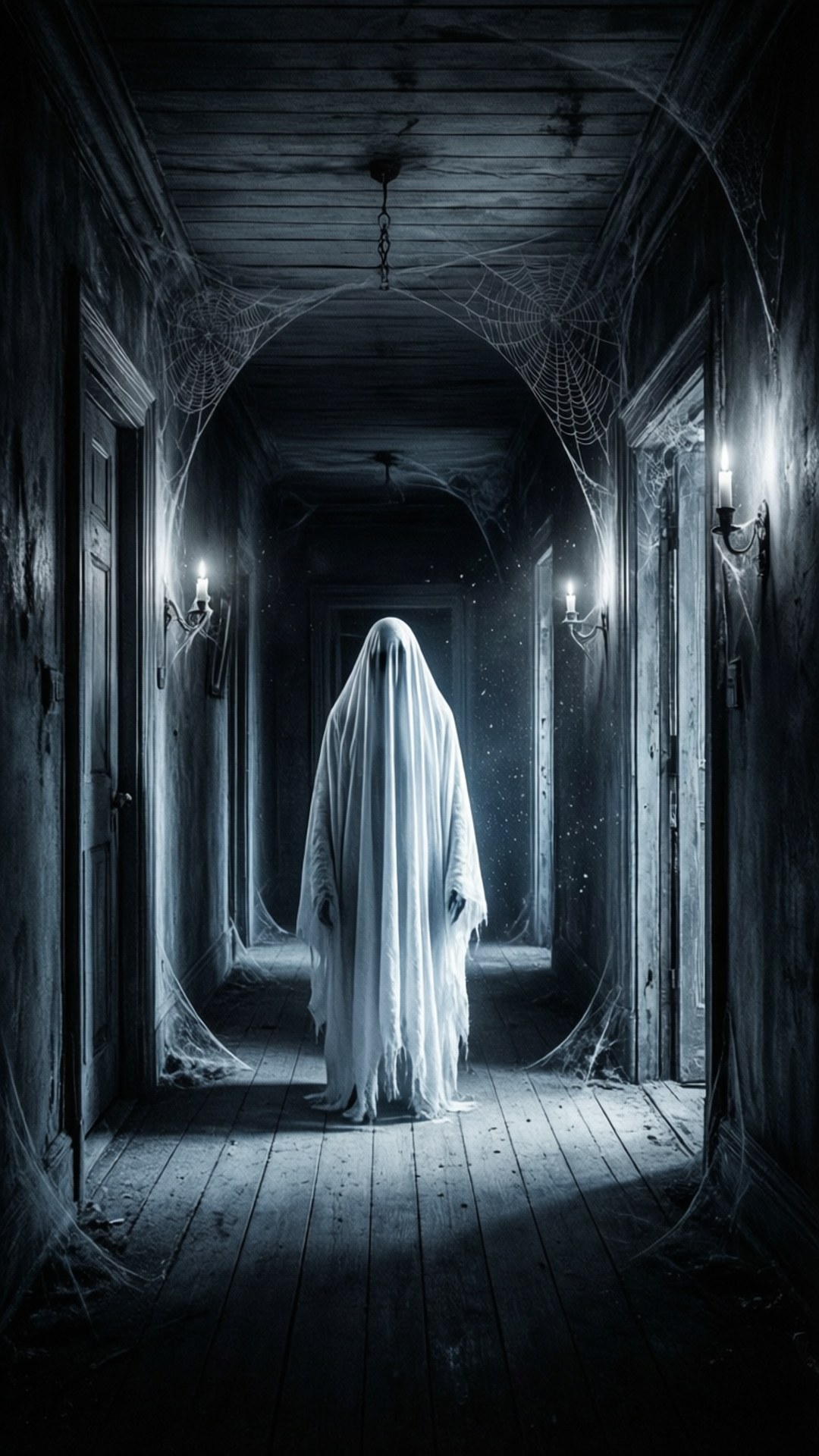 Ghost in the Hallway by Wallpapers.art Studio