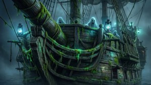 Ghostly Lantern Bow