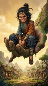 Giant Earth Hand
