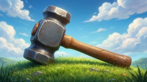 Giant Hammer on Hill