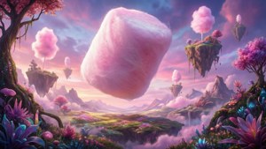 Giant Marshmallow Surreal