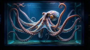 Giant Octopus Dark Exhibit