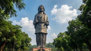 Giant Statue in Park