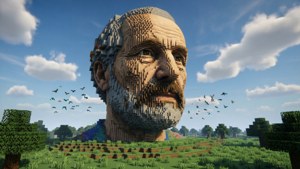 Giant Steve Statue