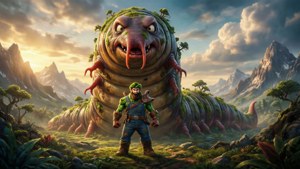 Giant Worm Companion