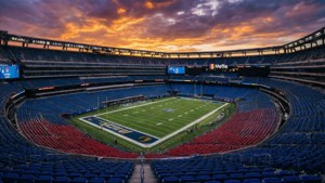 Giants Stadium Sunset