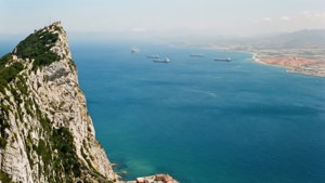 Gibraltar and Africa Across the Strait