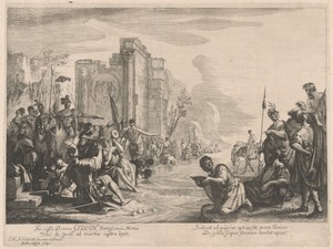 Gideon Selects His Army at the River Jordan