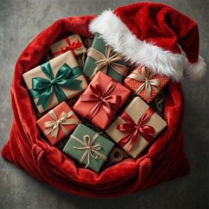 Gift Bag Flat Lay