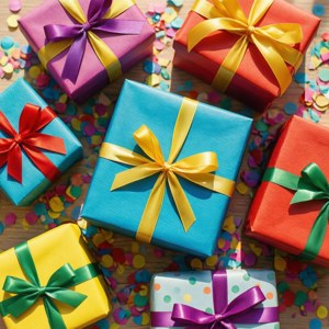 Gift Box Top View