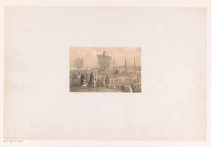Gijsbrecht van Aemstel laat een dam in de Amstel aanleggen