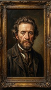 Gilded Portrait