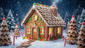 Gingerbread Cookie House