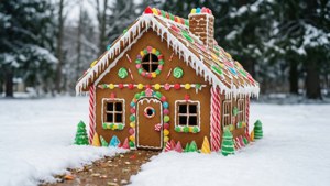 Gingerbread House Wonderland
