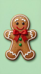 Gingerbread Man Tag