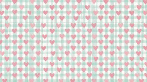Gingham Heart Pattern