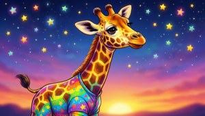 Giraffe Reach Stars