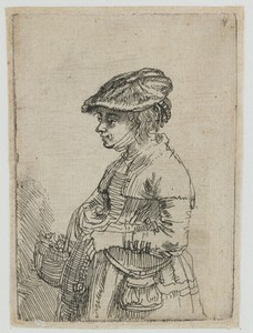 Girl with a basket