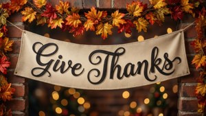 Give Thanks Banner
