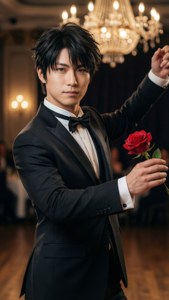 Giyu in a Suit
