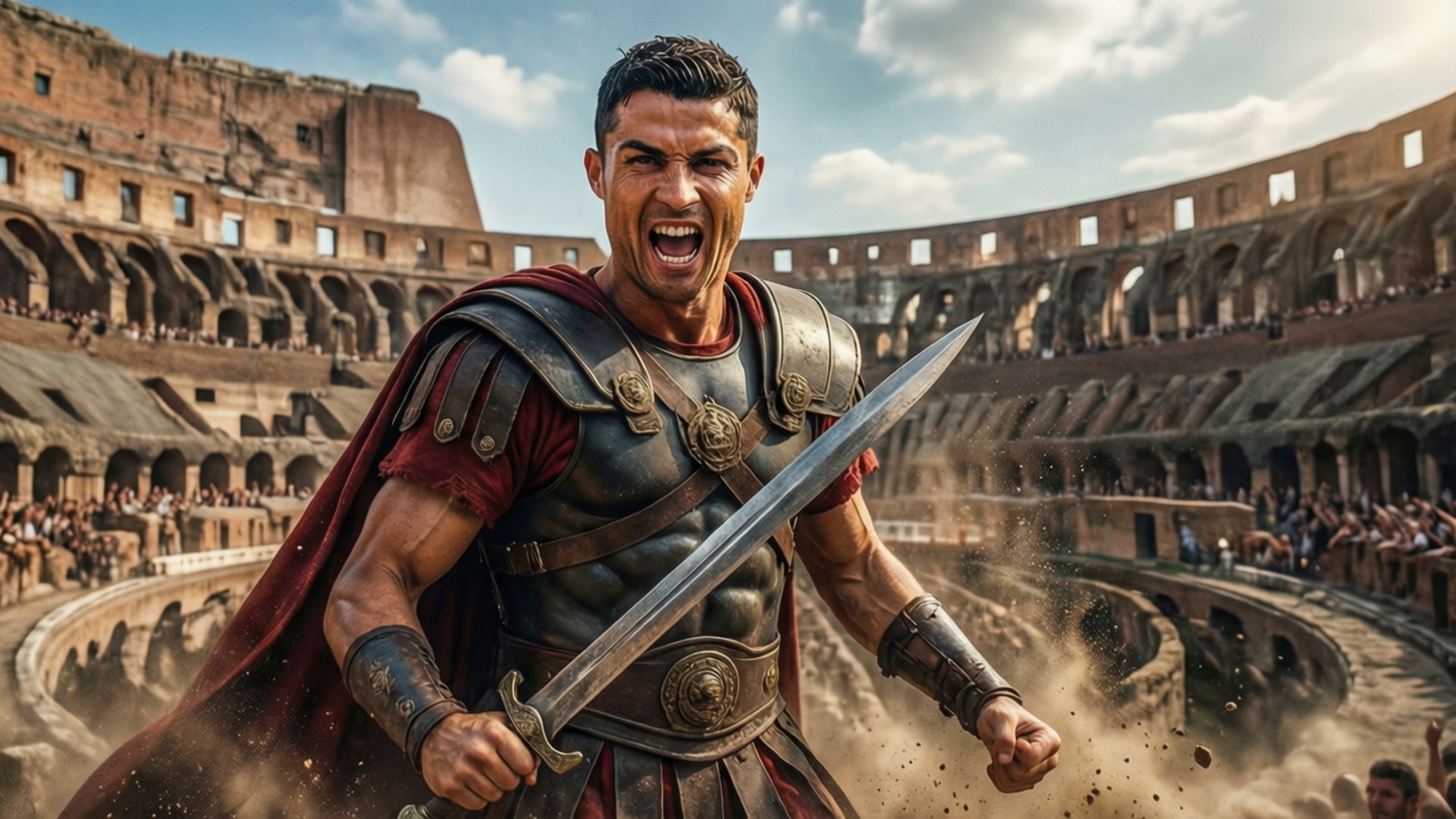 Gladiator Mentality by Wallpapers.art Studio
