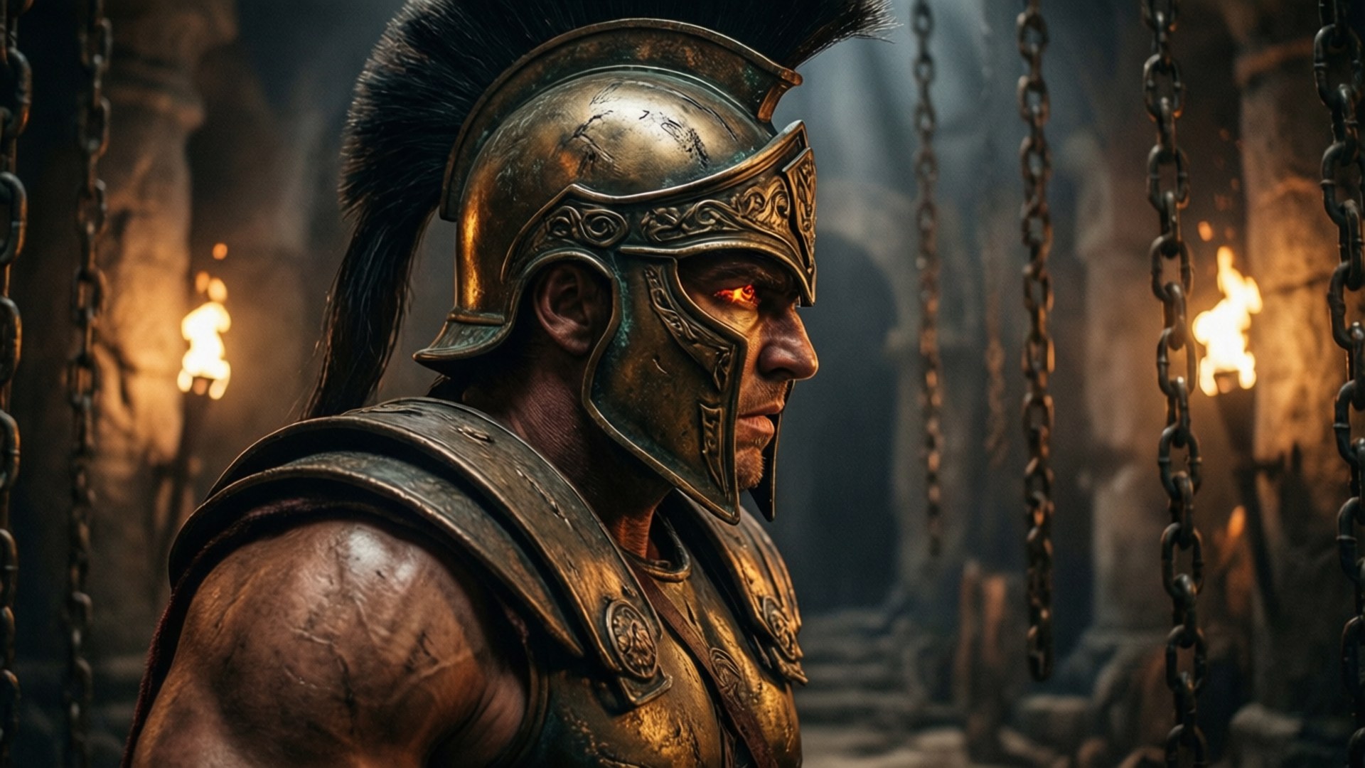 Gladiator's Last Stand by Wallpapers.art Studio