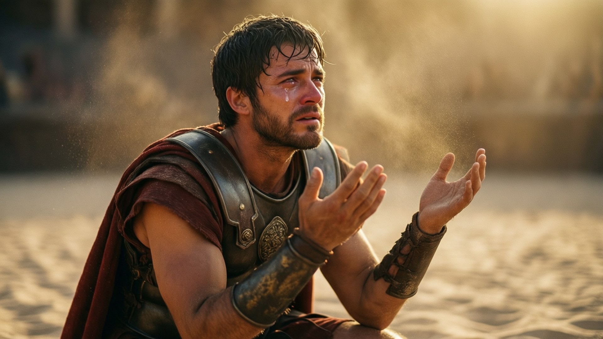 Gladiator's Prayer by Wallpapers.art Studio