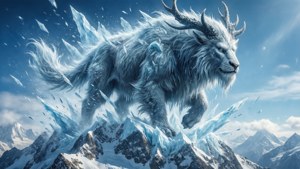 Glalie Over Snowy Peaks