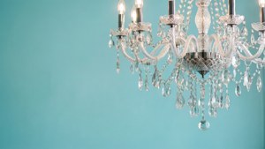 Glam Chandelier Silhouette