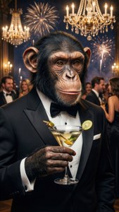 Glamorous Ape Party