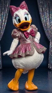 Glamorous Daisy Duck