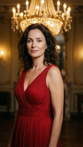 Glamorous Red Gown