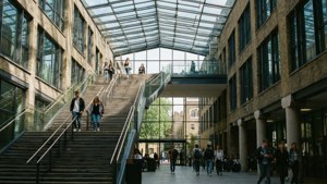 Glass Atrium Stairs