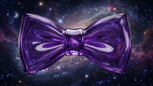 Glass Bowtie in Space