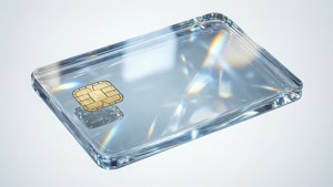 Glass Credit Card