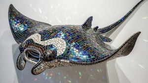 Glass Mosaic Stingray
