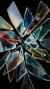 Glass Shard Refraction
