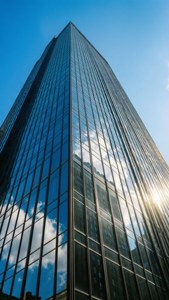 Glass Sky Reflections