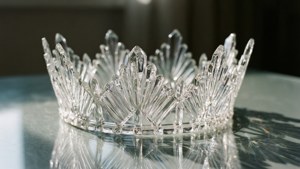 Glass Tiara Reflection